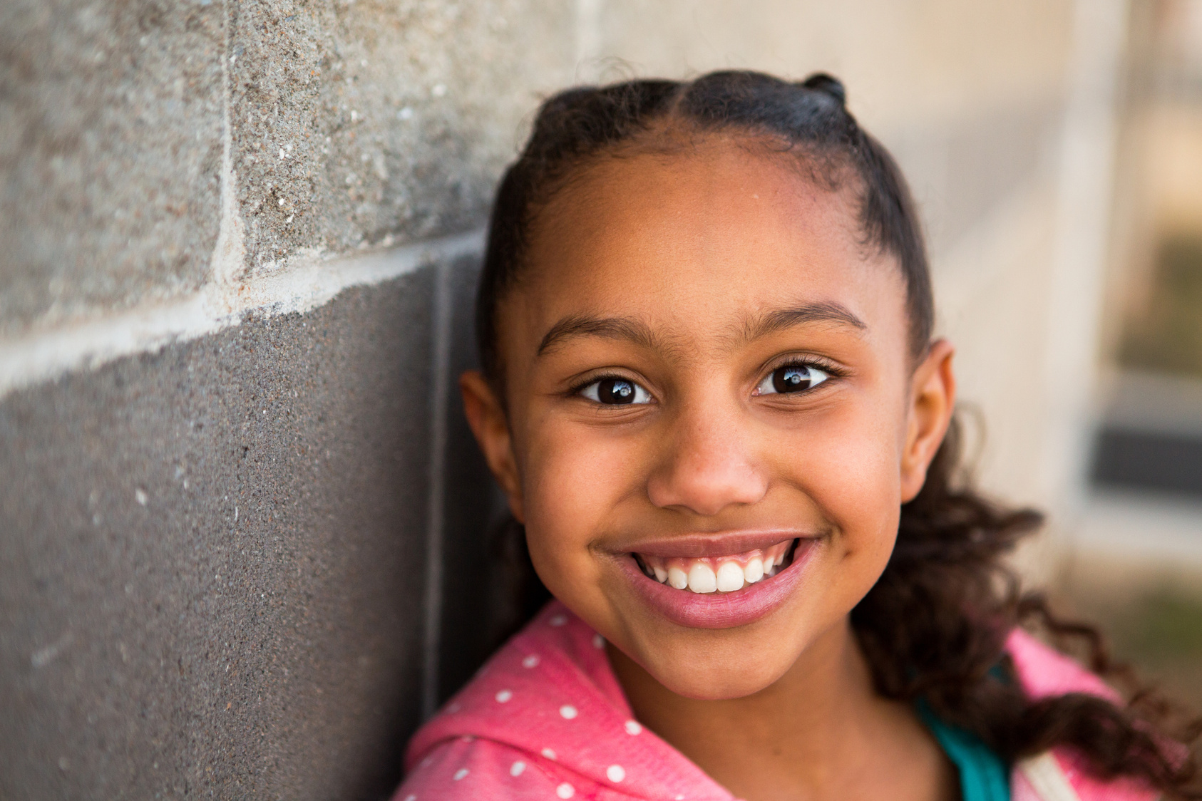 Little Girl Smiling